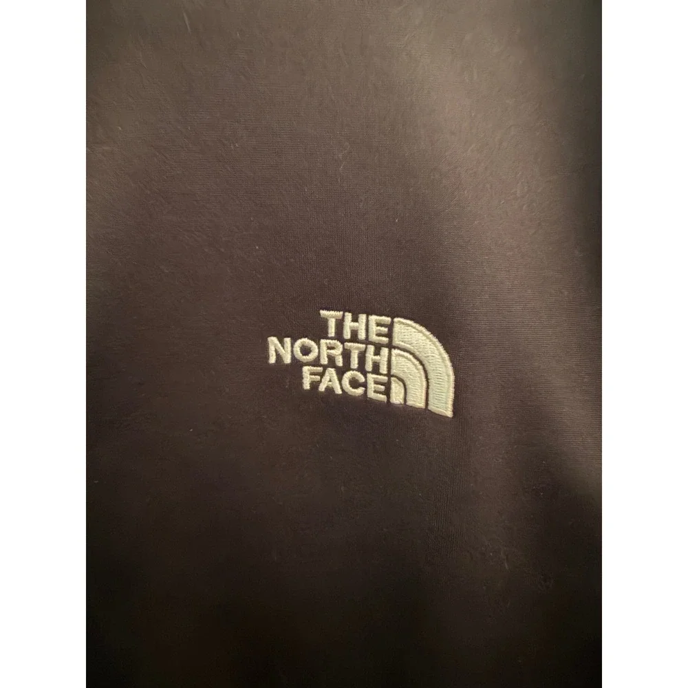 The North Face WindWall Softshell Jacket Mens Medium Black Blue Colorblock
